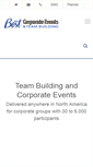 Mobile Screenshot of bestcorporateevents.com